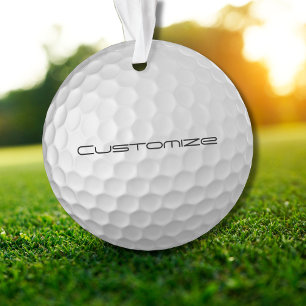 Cadeaux de balles de golf personnalisées de la sér