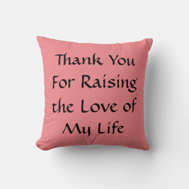 Cadeaux de belle-mère Maman Coussin de la fête des (Recto)