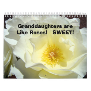 Cadeaux de calendrier Les petites-filles sont comm