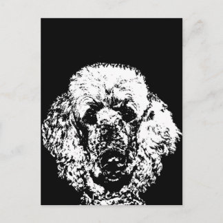 Cadeaux de caniche - carte postale