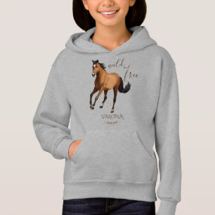 Cadeaux de cheval Mustang pour filles nom personna