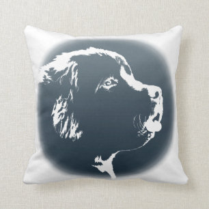 Cadeaux de chiot de Newfoundlander de coussin de