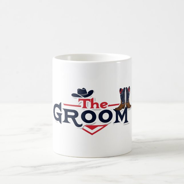 Cadeaux de cortège de mariage mugs (Centre)