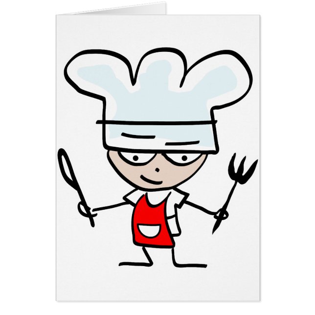 Cadeaux de cuisine avec dessin animé drôle - Conce (Devant)