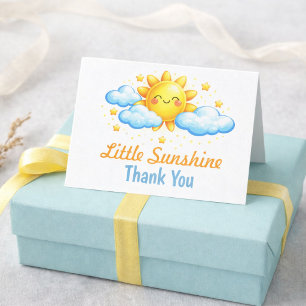 Cadeaux de Fête de Bébé Bleu Merci Baby Shower Par