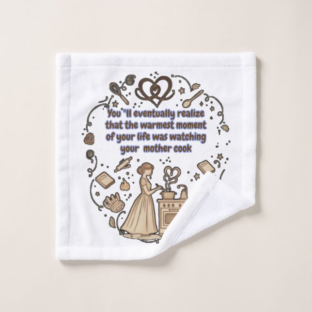cadeaux de fête des mères (Gant de toilette)