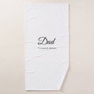Cadeaux de fête des pères papa père ajouter nom te