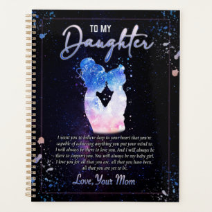 Cadeaux de fille Lettre À Ma Fille De Maman