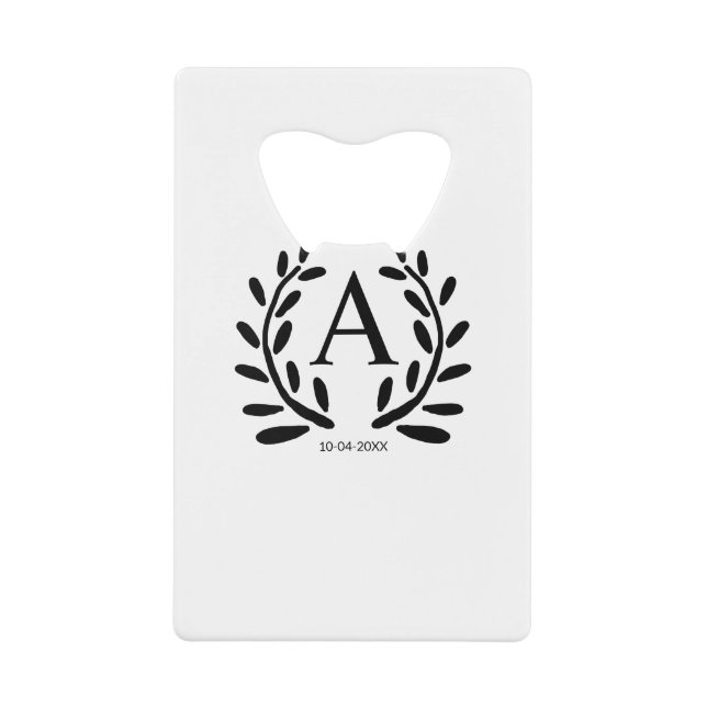 CADEAUX DE GARÇON D'HONNEUR MONOGRAMMÉES ANNÉE DAT (Devant)