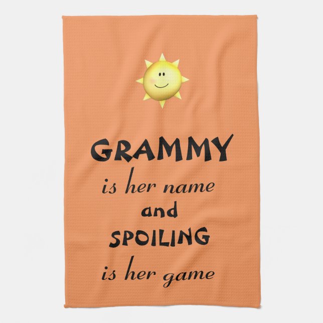 Cadeaux de grand-maman de serviette de cuisine de (Vertical)