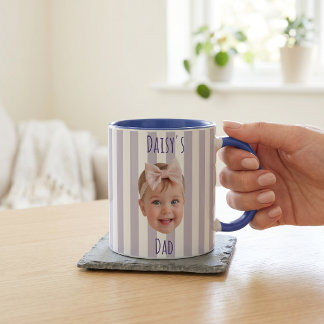 Cadeaux de la fête des pères pour papa Mug Baby Fa