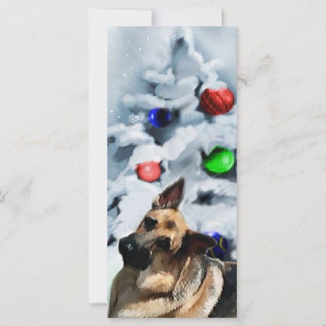 Cadeaux de Noël berger allemand (Devant)