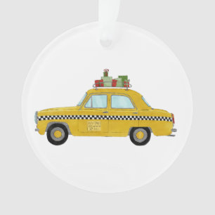 Cadeaux de Noël de taxi de taxi jaune de New York