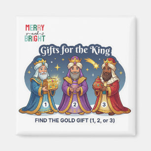 Cadeaux de Noël des Trois Sages Logique Jeu Magnet