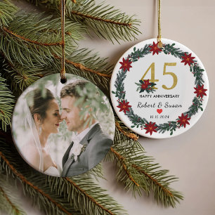 Cadeaux de Noël du 45e anniversaire du Mariage
