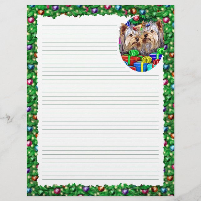 Cadeaux de Noël pour Yorkshire Terrier (Devant)