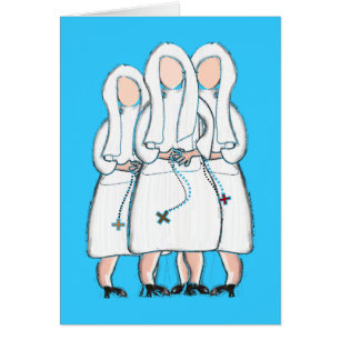 Cadeaux de nonnes conception de "trois soeurs