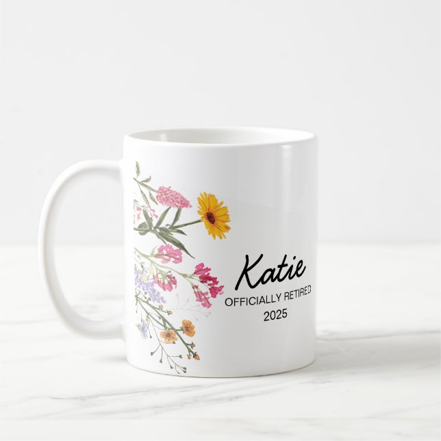 Cadeaux de retraite pour enseignante, Tasse d'ense (Gauche)
