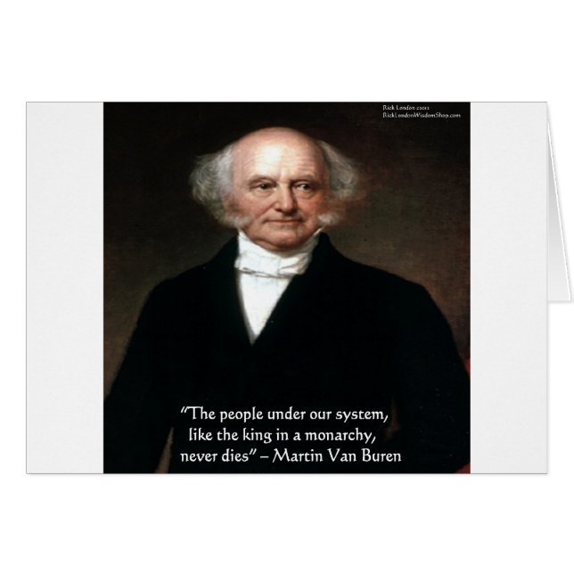Cadeaux de sagesse 'Les Américains vivent' de Mart (Devant horizontal)