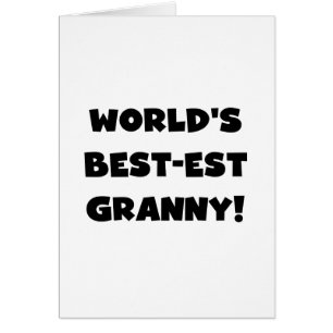 Cadeaux de T-shirts des textes de noir de mamie du