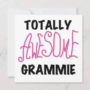 Cadeaux de T-shirts rose Grammie absolument géniau