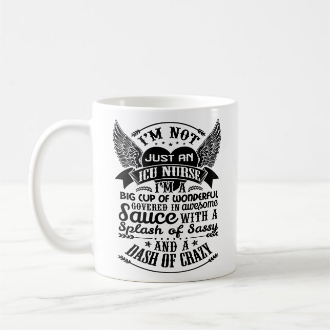 Cadeaux de tasse de café de tasse d'infirmière (Gauche)