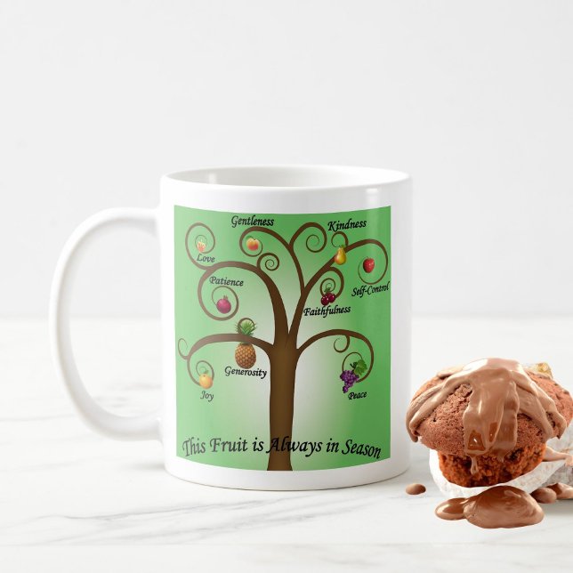 Cadeaux de Tasse des Fruits de l'Esprit de Dieu (Créateur téléchargé)