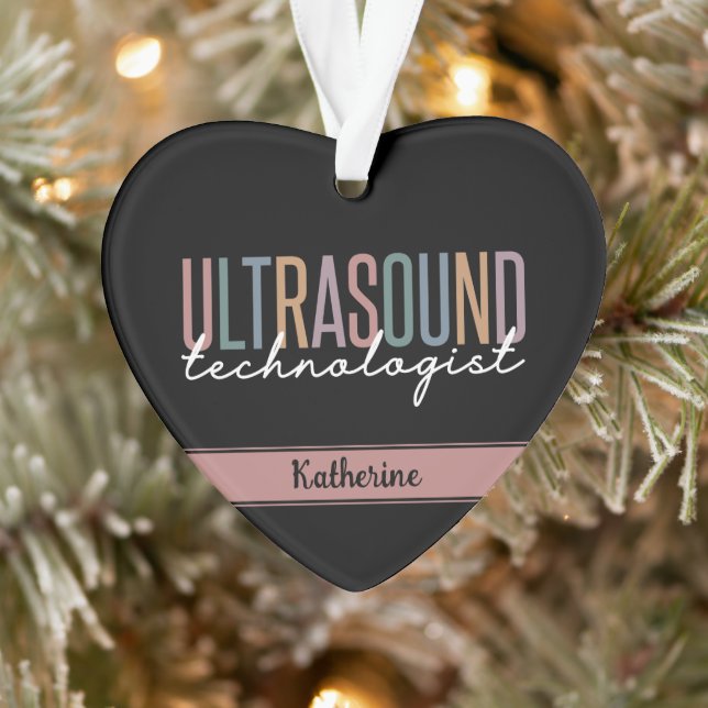 Cadeaux de technologue d'ultrasons personnalisés (Arbre)