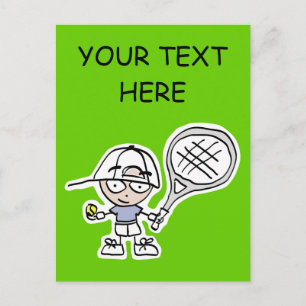 Cadeaux de tennis & Cartes pour joueurs de tennis 