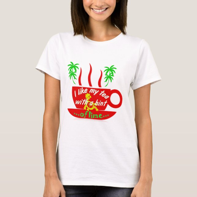 Cadeaux de Trinité-et-Tobago, t-shirts trini, vête (Devant)