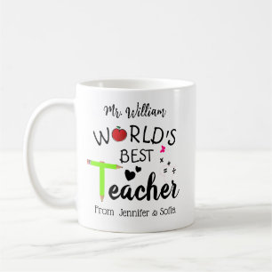 Cadeaux d'enseignant customisés - Meilleure Mug d'