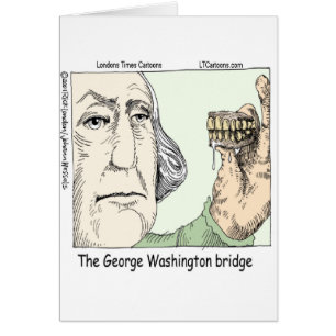 Cadeaux drôles de pont George Washington