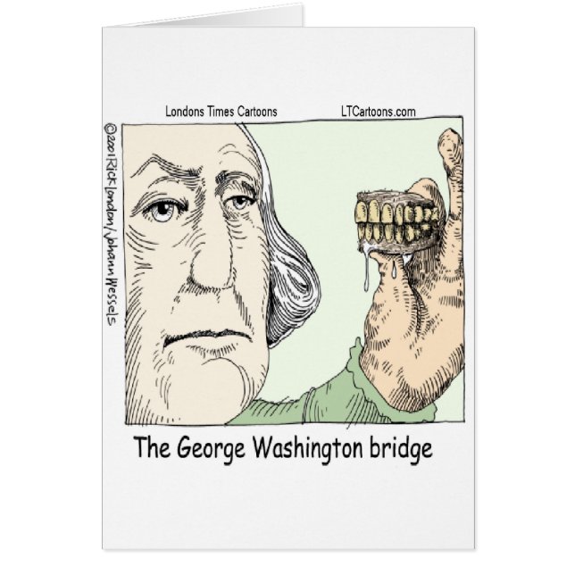Cadeaux drôles de pont George Washington (Devant)