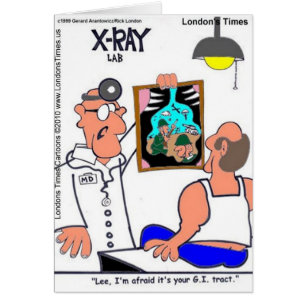 Cadeaux drôles de T-shirts médicaux du tractus gas