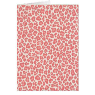 Cadeaux Empreintes de léopard roses et crème