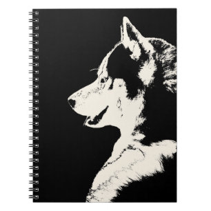 Cadeaux enroués et livres de chien de traîneau