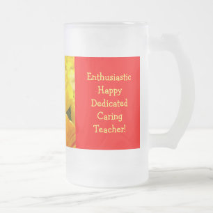 Cadeaux enseignants Tulipe Fleurs Mugs Dévoués Att