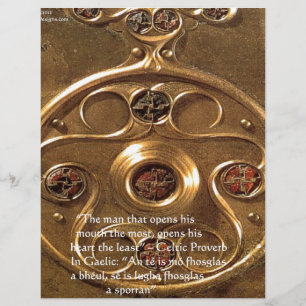 Cadeaux et Cartes d'Objet et Proverbe Celtiques