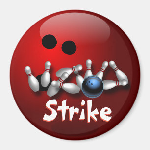 Cadeaux faits sur commande de magnet de bowling