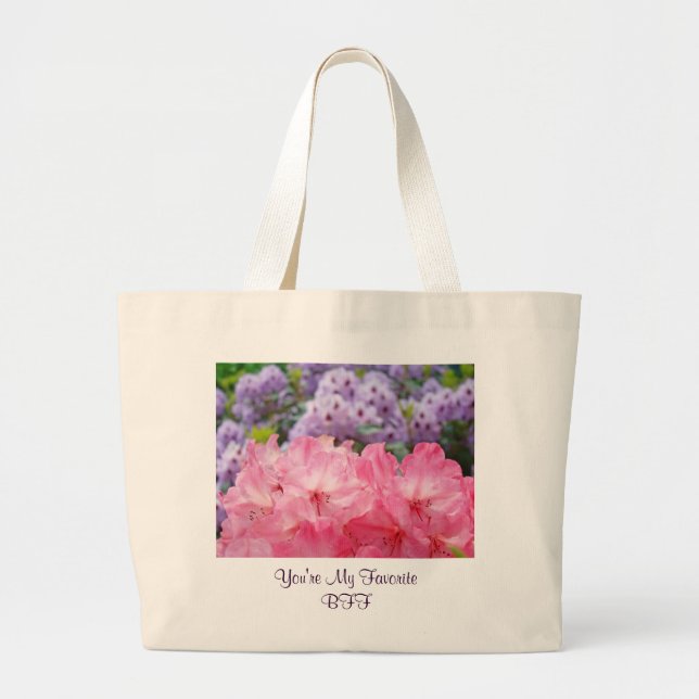 Cadeaux Favoris BFF Sacs de Totes Rhodies Pink Pur (Devant)