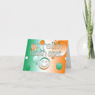 Cadeaux gaéliques irlandais Merci / Go Raibh Maith