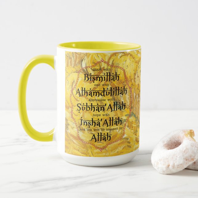 Cadeaux islamiques Ramadan Eid Présent Tasse Dawah (Avec donut)