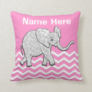 Cadeaux personnalisés d'éléphant pour le coussin