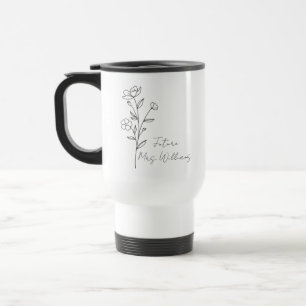 Cadeaux personnalisés pour la future mariée tasse 