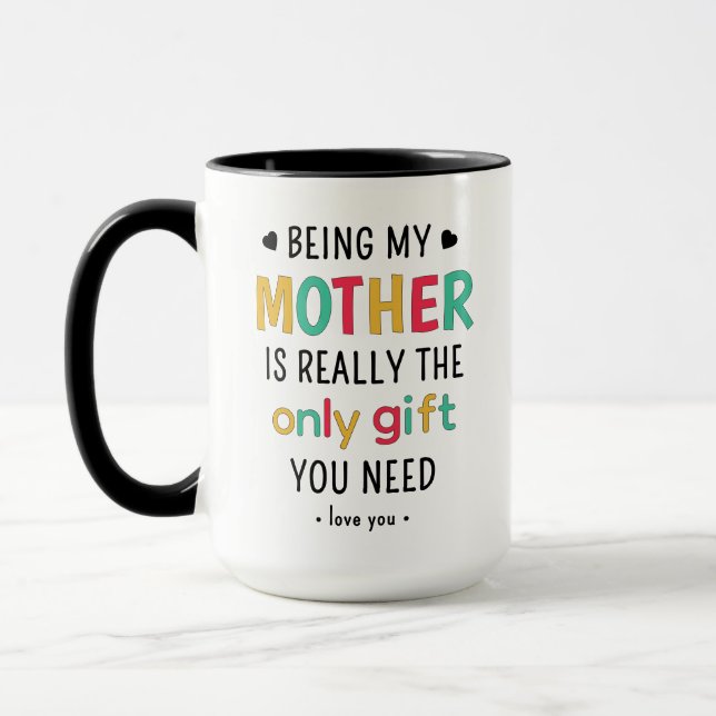 Cadeaux Pour Maman, Des Mugs De Vacances Pour Eux (Gauche)