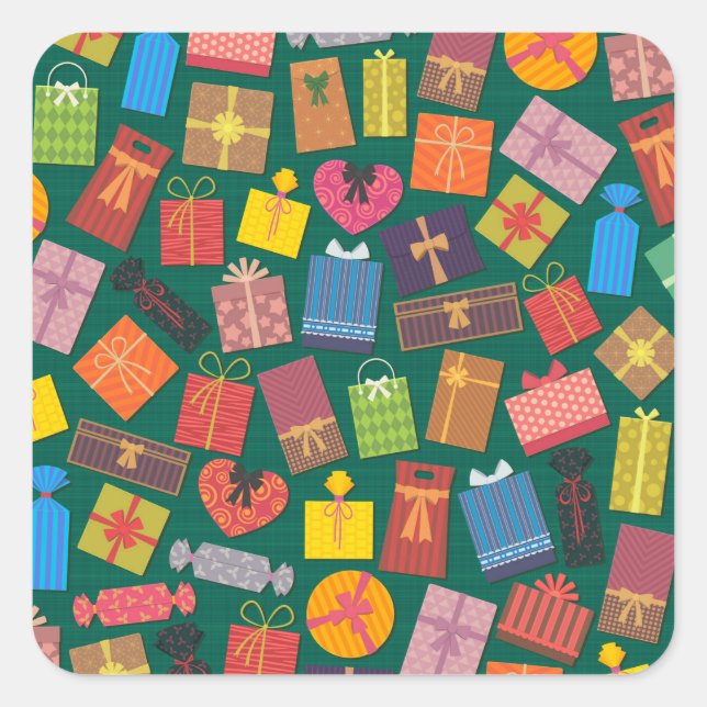 cadeaux surprise autocollants (Devant)