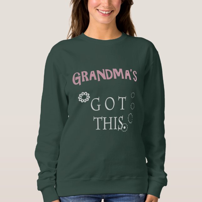 Cadeaux T-shirts pour grand-mère Mamie a ça (Devant)
