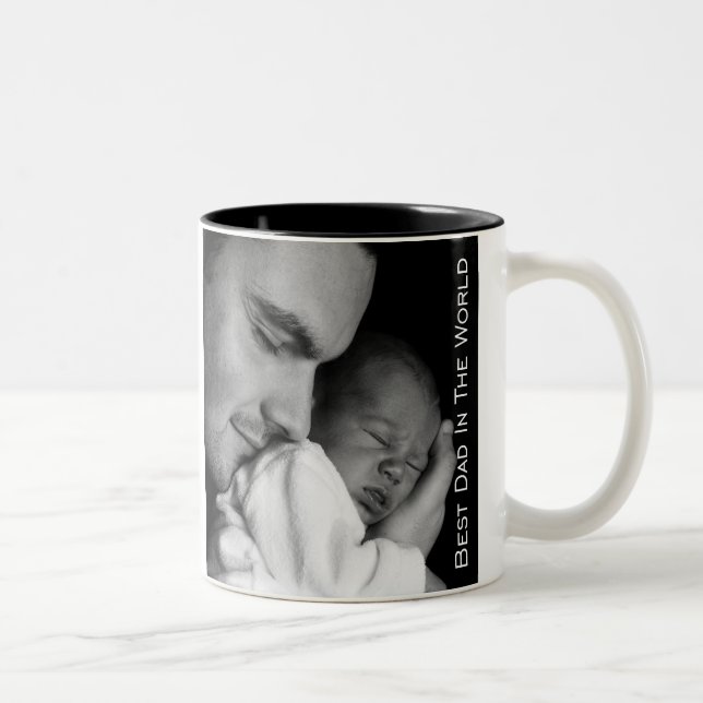 Cadeaux Uniques Pour Papa Mug À Deux Tons (Droit)