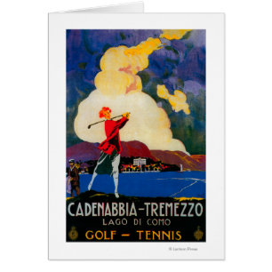 CadenabbiaTremezzo Poster Vintage Europe
