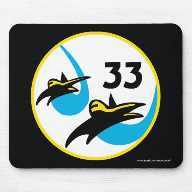 Cadet Squadon d'USAFA 33" tapis de souris de Ratz" (Devant)